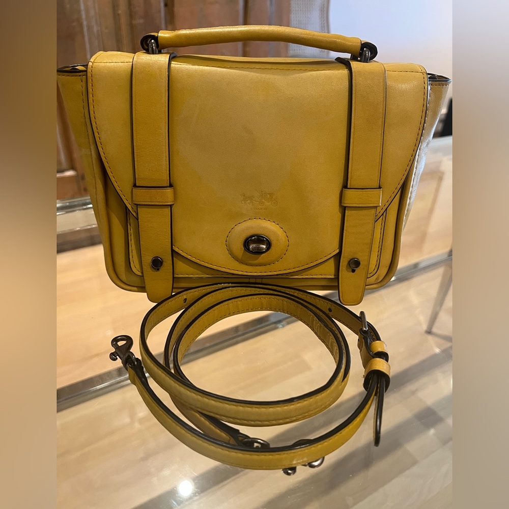 COACH Bleecker Mini Brooklyn Messenger
Bag in Smooth Leather